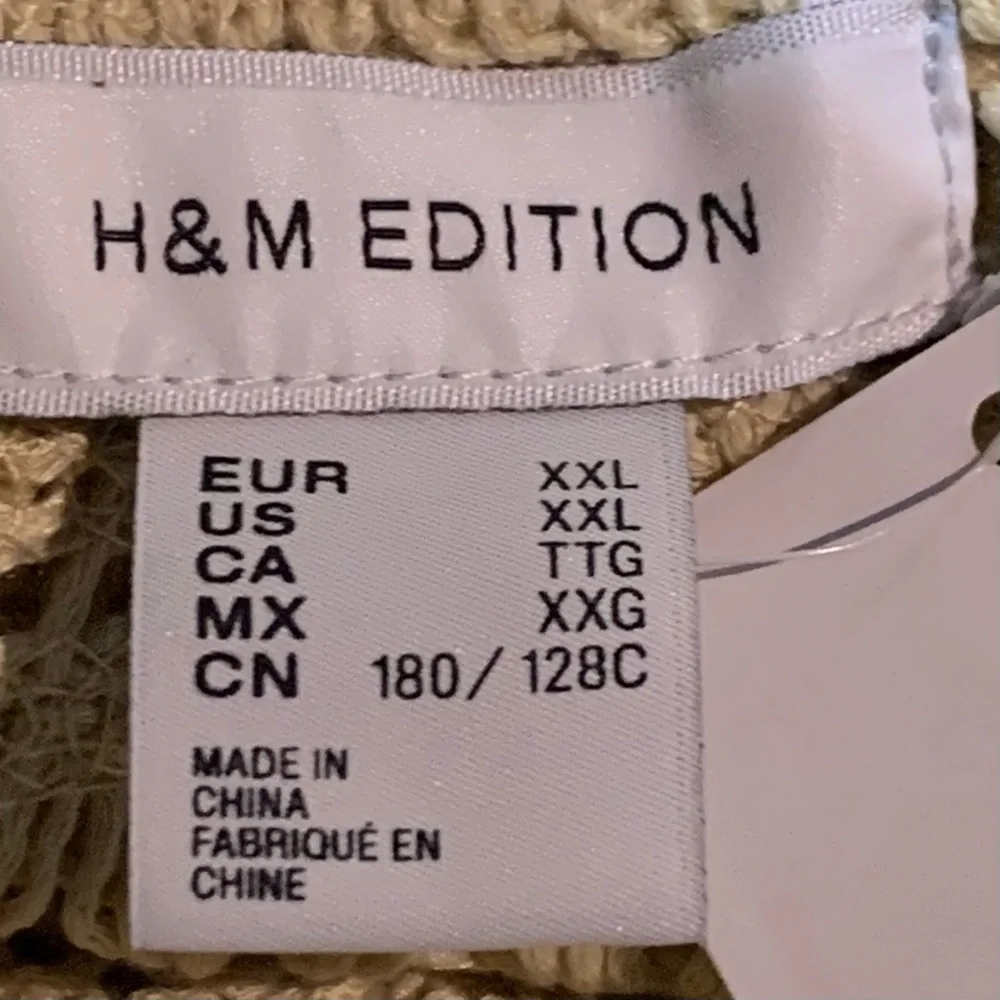 NWT CROCHET-LOOK PULLOVER SHIRT XXL - Picture 4 of 6